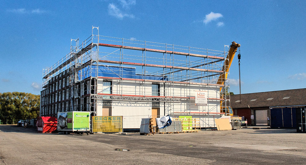 Baubeginn Akademie - Timber Homes Raummodule