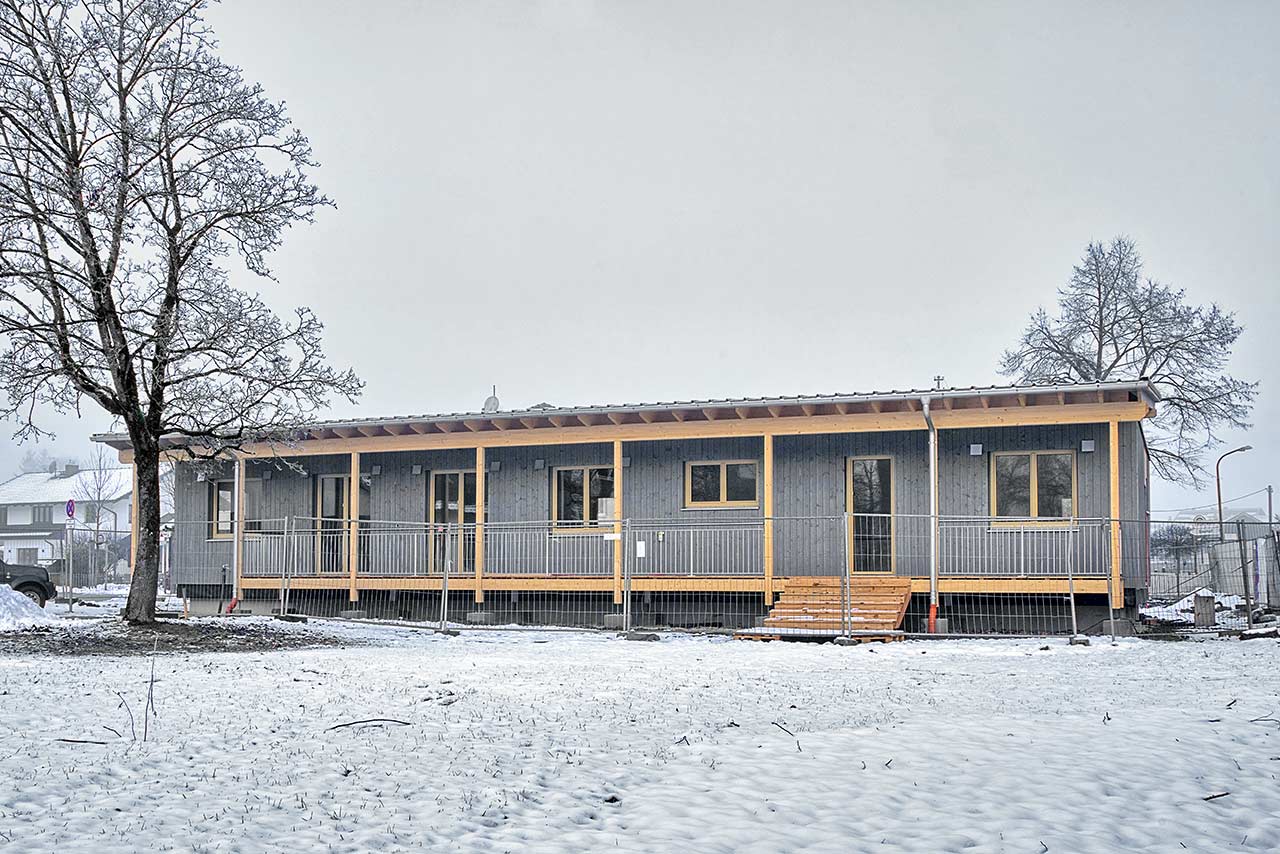 Kindergarten von Timber Homes aus Holzmodulen